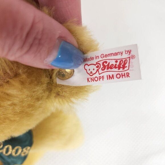 Steiff Danbury Mint Growler Bear 1908-2008 100 Yrs Commemorative Teddy 11" - Picture 4 of 6